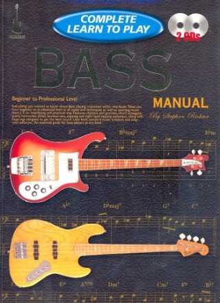 Progressive Bass Manual (+2 CD's): for bass/tab
