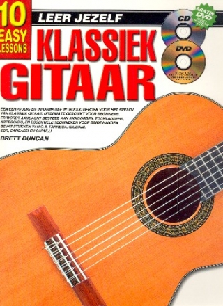10 easy Lessons (+Media-Online) voor klassiek gitaar (nl)