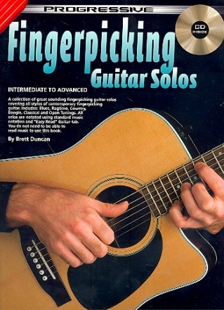 Progressive Fingerpicking (+Audio-Online) Guitar solos (intermediate to advanced)