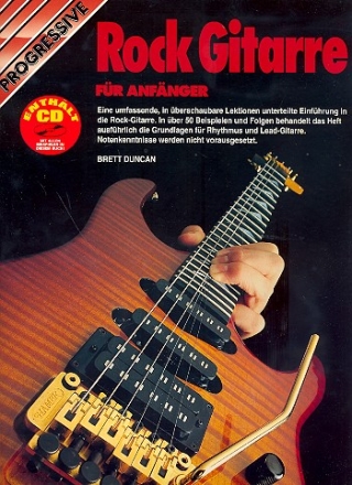 Progressive Rock Gitarre (+CD): fr Anfnger