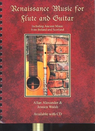 Renaissance Music (+CD) for flute and guitar parts