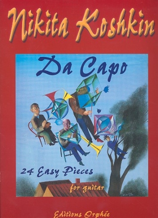 Da capo 24 easy pieces for guitar