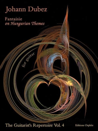 Johann Dubez Fantaisie On Hungarian Themes Gitarre Spielpartitur