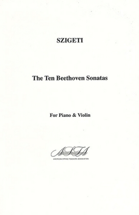 Szigeti, JosephTen Beethoven Sonatas Books: Alfred