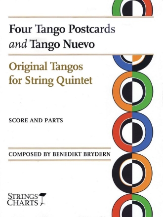 Four Tango Postcards and Tango Nuevo Streichensemble Partitur + Stimmen