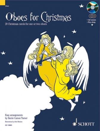 Oboes for Christmas (+CD)  - 20 Christmas Carols for 1-2 oboes