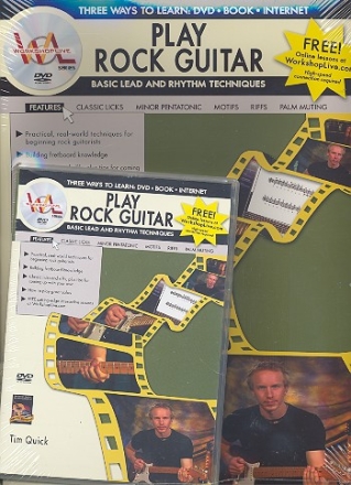 Play Rock Guitar - Based Lead and Rhythm Techniques (+DVD)