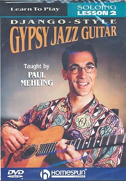 Gypsy Jazz Guitar DVD Learn to play Django Style soloing lesson 2