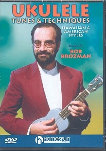 Ukulele Tunes and Techniques DVD-Video Hawaiian and American Styles