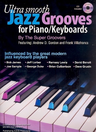 Ultra Smooth Jazz Grooves (+CD): for piano/keyboards