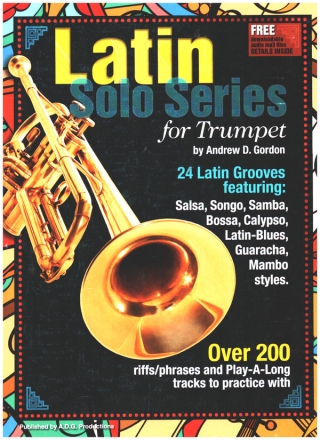 Latin Solo Series (+Online Audio) for trumpet