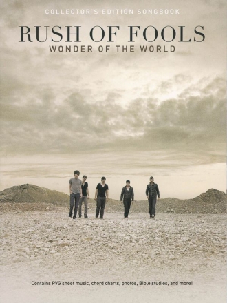 Rush of Fools - Wonder of the World Piano, Vocal and Guitar Buch