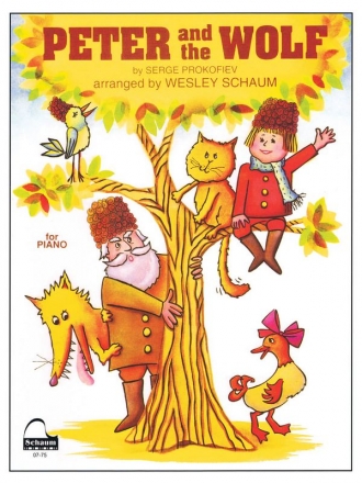 Peter and the Wolf Klavier Buch