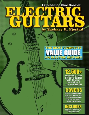 Blue Book of Electric Guitars - 15th Edition Gitarre Buch