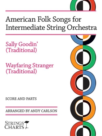 American Folk Songs For Beginning String Orch. Orchestra Partitur + Stimmen