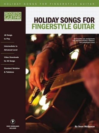 Holiday Songs for fingerstyle Guitar (+Audio Online): for guitar