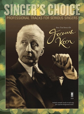 Jerome Kern, Sing the Songs of Jerome Kern Vocal Buch + CD
