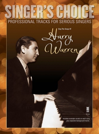 Harry Warren, Sing the Songs of Harry Warren Vocal Buch + CD