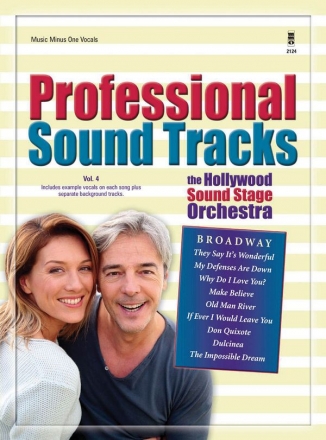 Professional Sound Tracks - Volume 4 Piano, Vocal and Guitar Buch + CD