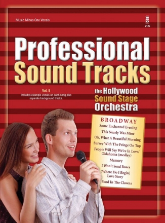 Professional Sound Tracks - Volume 5 Piano, Vocal and Guitar Buch + CD