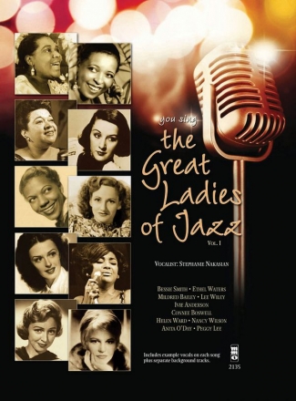 You Sing The Great Ladies of Jazz - Volume 1 Piano, Vocal and Guitar Buch + CD