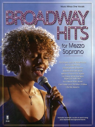 Broadway Hits for Mezzo Soprano Mezzo-Soprano Voice Buch + CD