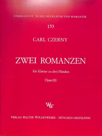 2 Romanzen op.111 f�r Klavier zu 3 H�nden