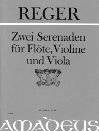 2 Serenaden f�r Fl�te, Violine und Viola Stimmen