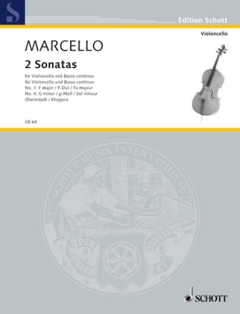 2 Sonatas f�r Violoncello und Basso continuo