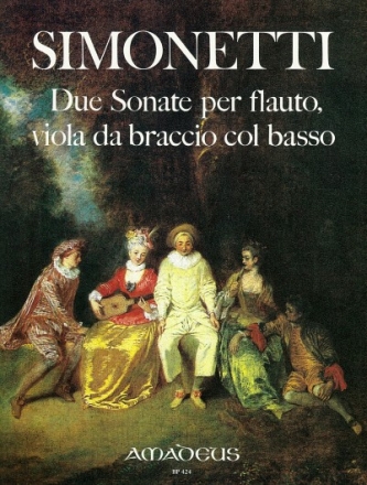 2 sonate a tre op.10 per flauto, viola da braccio col basso