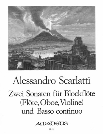 2 Sonaten f�r Blockfl�te (Fl, Ob, Vl) und Bc