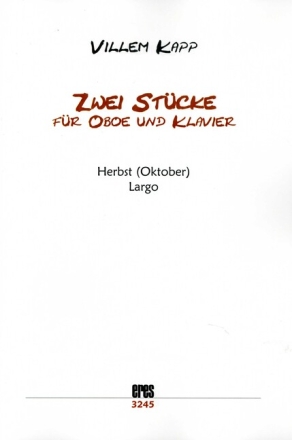 2 St�cke f�r Oboe und Klavier