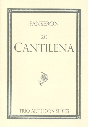 20 Cantilena f�r Horn