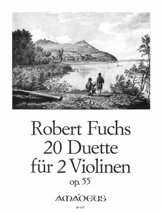 20 Duette op.55 f�r 2 Violinen Spielpartitur