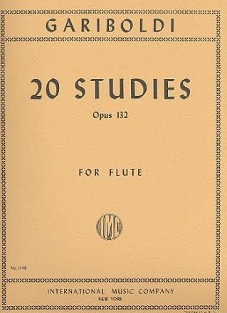 20 Studies op.132 for flute