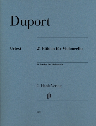 21 Et�den f�r Violoncello