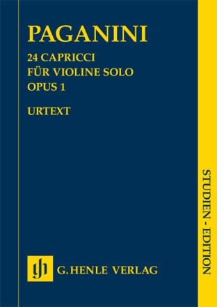 24 Capricci op.1 f�r Violine solo