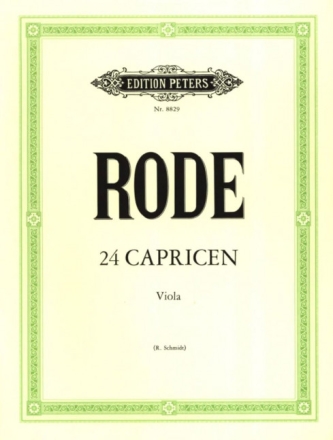 24 Capricen f�r Viola