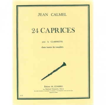 24 caprices pour clarinette