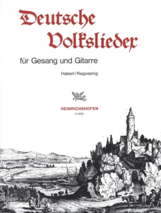 24 deutsche Volkslieder f�r Gesang und Gitarre
