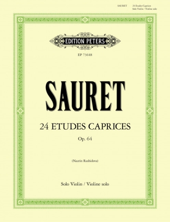 24 Etudes Caprices op.64 f�r Violine solo