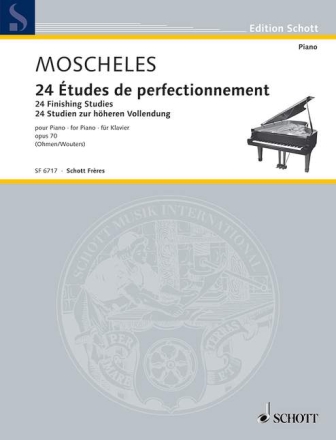 24 �tudes de perfectionnement op.70 pour piano