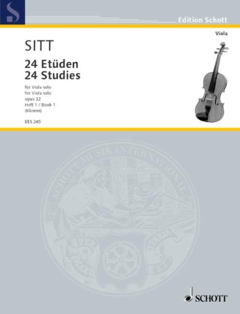 24 Et�den aus op.32 Band 1 (Nr.1-12) f�r Viola