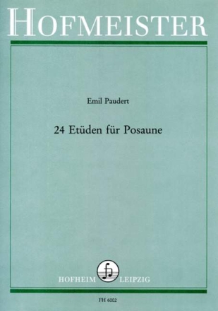 24 Et�den f�r Posaune
