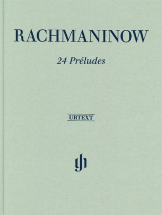 24 Pr�ludes f�r Klavier Urtextausgabe (Leinen)