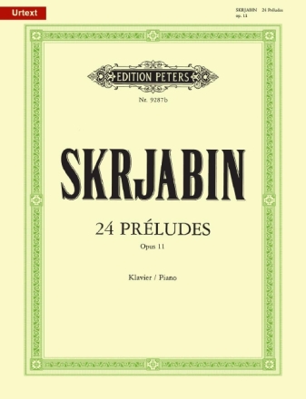 24 pr�ludes op.11 f�r Klavier