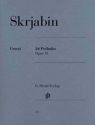 24 Pr�ludes op.11 f�r Klavier