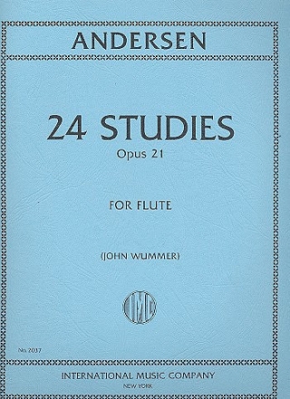 24 Studies op.21 for flute solo
