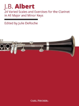 24 varied Scales and Exercises for clarinet