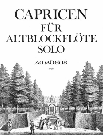 25 Capricen in 12 Tonarten aus dem 18. Jahrhundert f�r Altblockfl�te